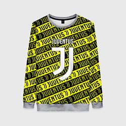 Женский свитшот Juventus pattern fc