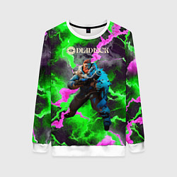 Свитшот женский Deadlock Kelvin, цвет: 3D-белый