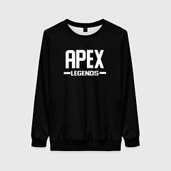 Женский свитшот Apex legends logo white