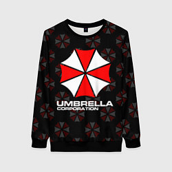 Женский свитшот Resident evil - umbrella corporation