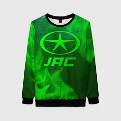 Женский свитшот JAC - green gradient