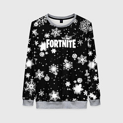 Женский свитшот Fortnite winter snow