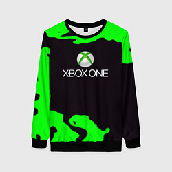 Женский свитшот Xbox fire green