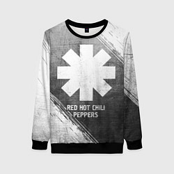 Свитшот женский Red Hot Chili Peppers - grey gradient, цвет: 3D-черный