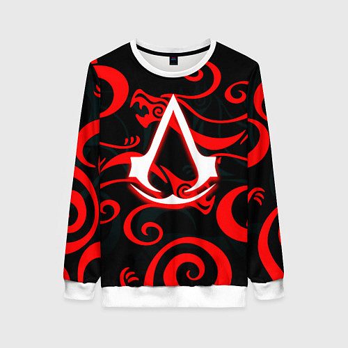 Женский свитшот Assassins Creed Shadows / 3D-Белый – фото 1