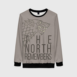 Женский свитшот The North Remembers game of thrones