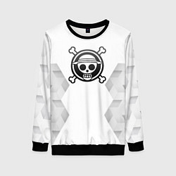 Женский свитшот One Piece white poly