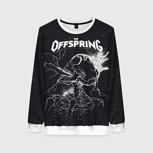 Женский свитшот The offspring Supercharged / 3D-Белый – фото 1