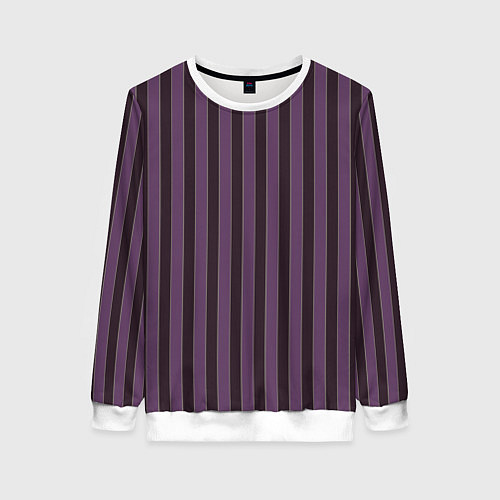 Женский свитшот Узор как у Джинкс из Аркейн / 3D-Белый – фото 1