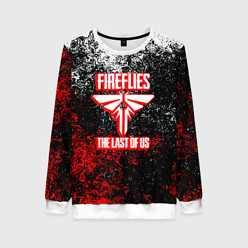 Женский свитшот Цикады последние из нас краски / 3D-Белый – фото 1