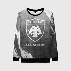 Женский свитшот AEK Athens - grey gradient