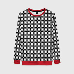 Свитшот женский Готические ворота, цвет: 3D-красный