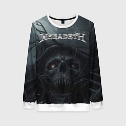 Женский свитшот Megadeth череп под деревом