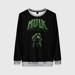 Женский свитшот Hulk punch