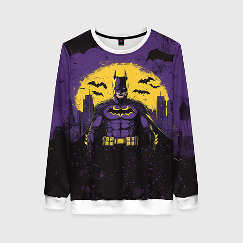 Женский свитшот Batman / 3D-Белый – фото 1