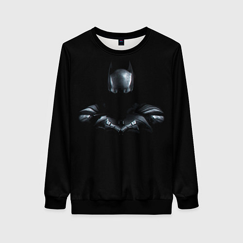 Женский свитшот Batman in the dark / 3D-Черный – фото 1