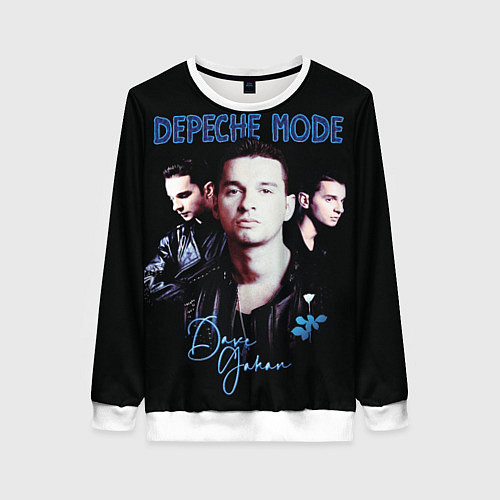 Женский свитшот Dave Gahan of Depeche Mode / 3D-Белый – фото 1