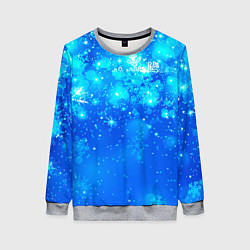 Женский свитшот Морозное свечение