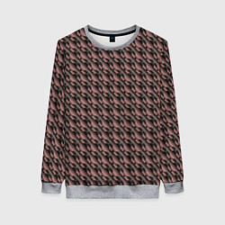 Свитшот женский Бронза, цвет: 3D-меланж