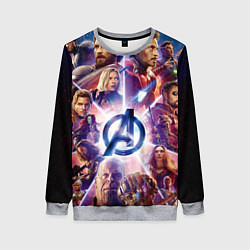Женский свитшот Танос и мстители