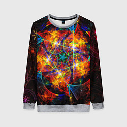Женский свитшот Оптический дым текстура