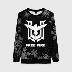 Женский свитшот Снежный Free Fire