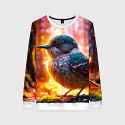 Женский свитшот Кукушка в искрах