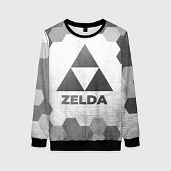 Женский свитшот Zelda - white gradient