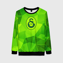 Женский свитшот Galatasaray green poly