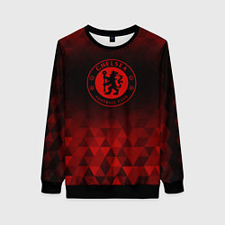 Женский свитшот Chelsea red poly