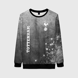 Свитшот женский Tottenham - grey gradient вертикально, цвет: 3D-черный