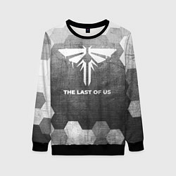 Женский свитшот The Last Of Us - grey gradient