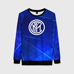 Женский свитшот Inter blue poly