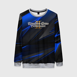 Женский свитшот Kingdom Come Deliverance 2 black blue