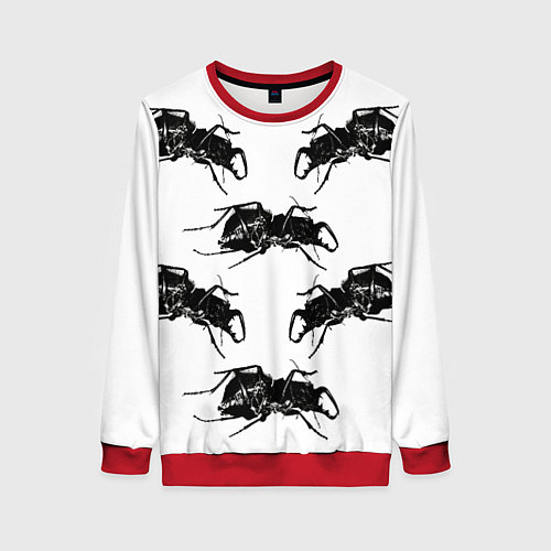 Женский свитшот Mezzanine / 3D-Красный – фото 1