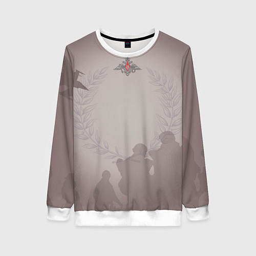 Женский свитшот Лавры / 3D-Белый – фото 1