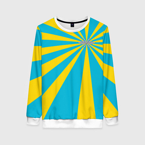 Женский свитшот Военно-воздушные силы / 3D-Белый – фото 1