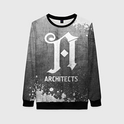 Женский свитшот Architects - grey gradient