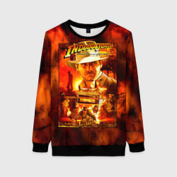 Женский свитшот Indiana Jones and the raiders of the lost ark