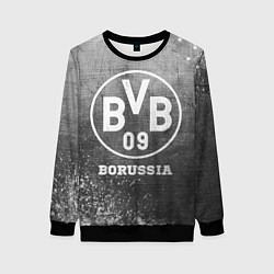Свитшот женский Borussia - grey gradient, цвет: 3D-черный