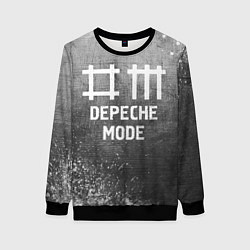 Женский свитшот Depeche Mode - grey gradient