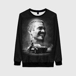 Свитшот женский Пол Уокер, цвет: 3D-черный