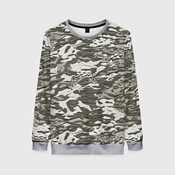 Свитшот женский Фактурный камуфляж, цвет: 3D-меланж