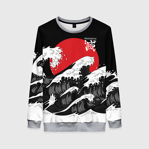 Женский свитшот Корпус бойни демонов - Kisatsutai / 3D-Меланж – фото 1