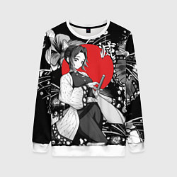 Женский свитшот Шинобу Кочо бабочка - убийца демонов