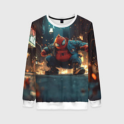 Женский свитшот Толстый человек-паук