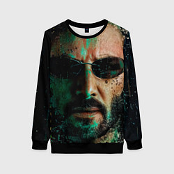 Женский свитшот Matrix - Keanu Reeves