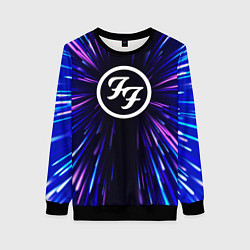 Женский свитшот Foo Fighters neon energy