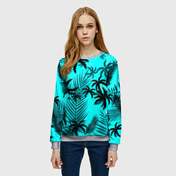 Свитшот женский GTA костюм Томми, цвет: 3D-меланж — фото 2