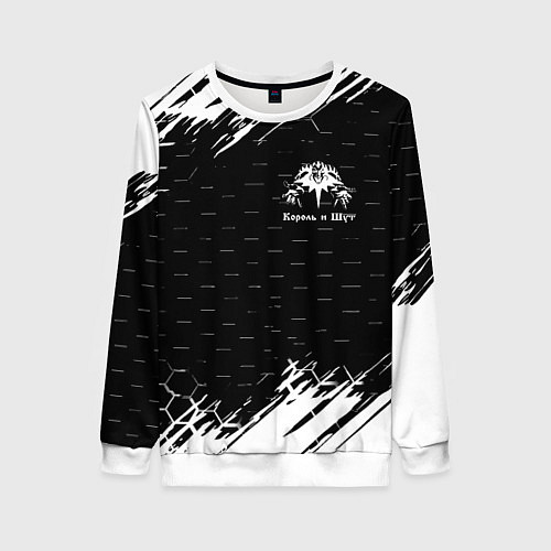Женский свитшот Король и шут краски броня / 3D-Белый – фото 1